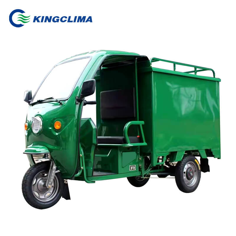 china made white refrigerated tricycle for sale