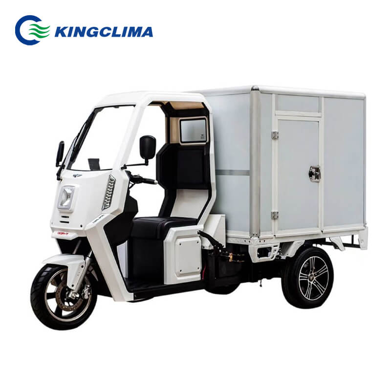 refrigerated box electric tricycle for distributor
