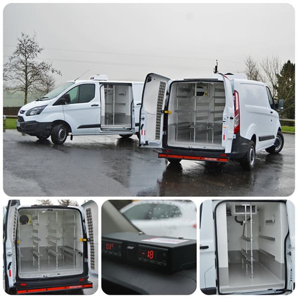 <h3>Mini Refrigerated Cargo Van Vegetable And Fish Transport </h3>
