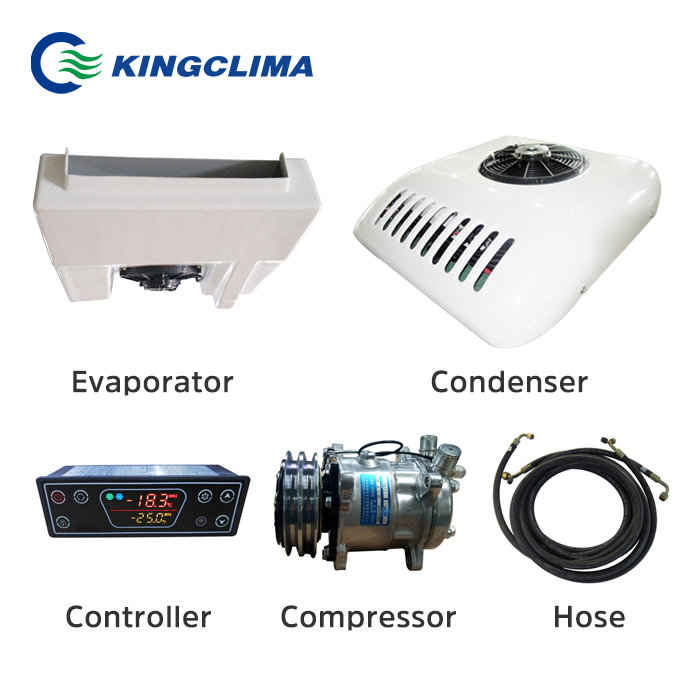 Kingclima Van Refrigeration Units Evaporators in Small Vans-V200/ V200C