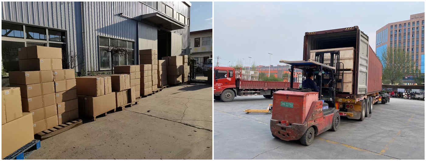 delivery of van refrigeration unit