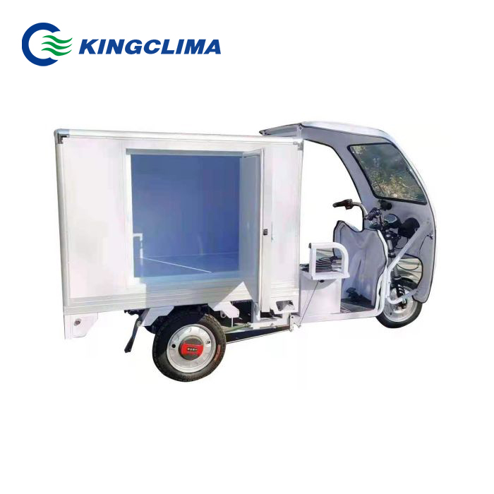Electric refrigerated tricycle